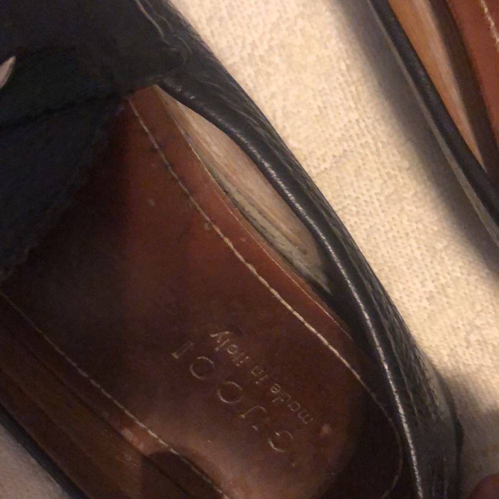 Gucci Men's driver with Web loafers - Picture 12 of 15